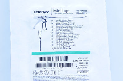 Teleflex PGAC300 MiniLap MiniGrip Alligator Grasper 300mm